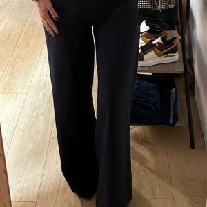 Pantalón ancho azul marino