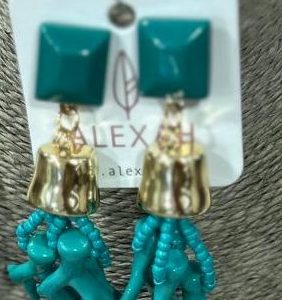 Pendientes mare azul