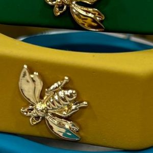 Brazalete abeja mostaza
