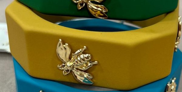 Brazalete abeja mostaza
