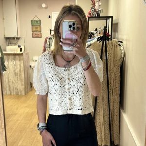 BLUSA ENCAJE